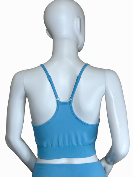 Blue Altara Sports Bra Top