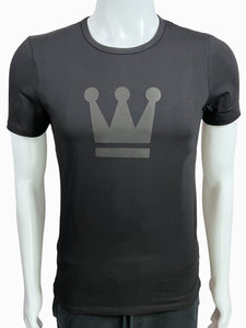 Crown Me Blackout Slim Fitted Tee