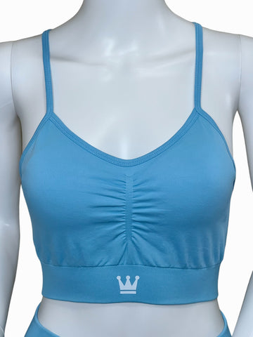 Blue Altara Sports Bra Top