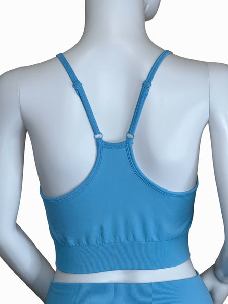 Blue Altara Sports Bra Top