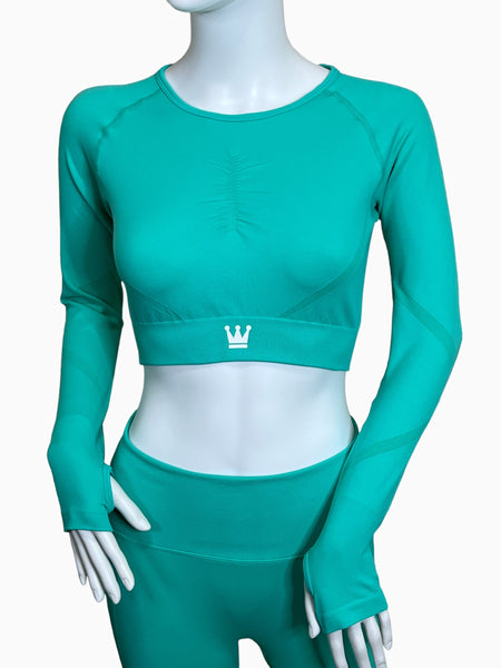 Mint Altara Long Sleeve Top