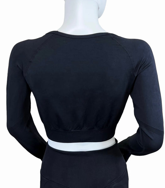 Black Altara Long Sleeve Top