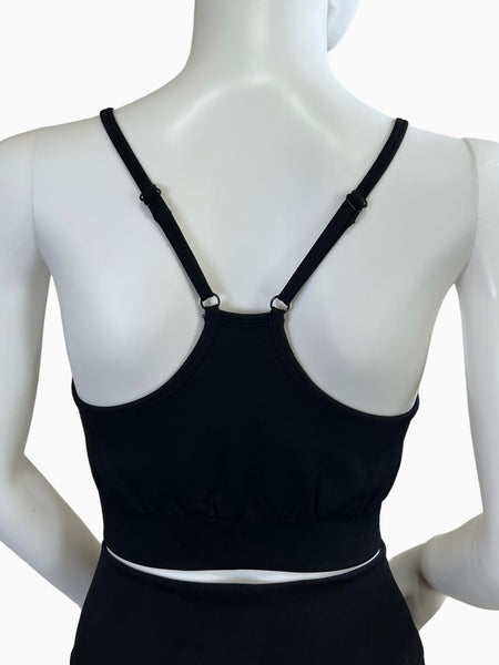 Black Altara Sports Bra Top