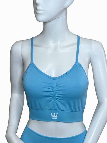 Blue Altara Sports Bra Top